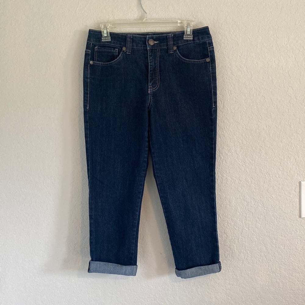 Vintage boho cropped jeans